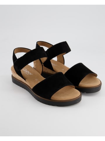 Gabor Comfort Sandalen in Schwarz