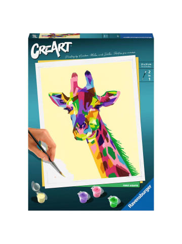 Ravensburger Malprodukte Funky Giraffe CreArt Adults Trend 12-99 Jahre in bunt