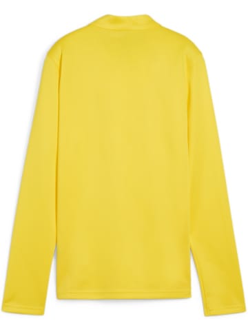 Puma T-Shirt "TeamGoal Training 1/4 Zip Top Wmn" in Gelb