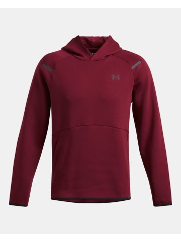 Under Armour Hoodie "Ua Unstoppable Flc Hd Eu" in Rot