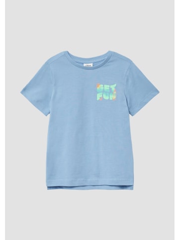 s.Oliver T-Shirt in 5312_himmelblau