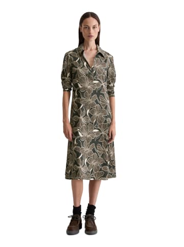 Marc O'Polo Midikleid shaped in Dark Brown