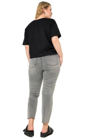 Studio Untold Jeans in dunkelgrau denim