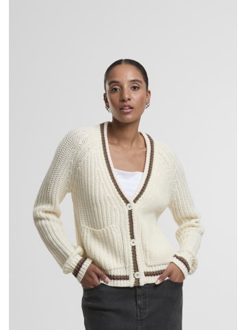 Noisy may Noisy may Gestrickte Strickjacke in cloud dancer