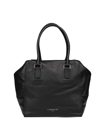 LIEBESKIND BERLIN Kayla Schultertasche Leder 29 cm in black