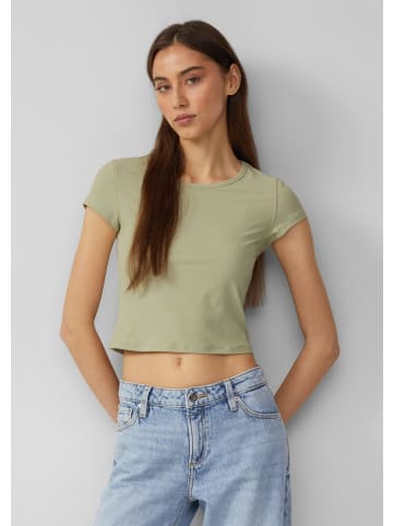 QS T-Shirt in 7297_helles olivgrün