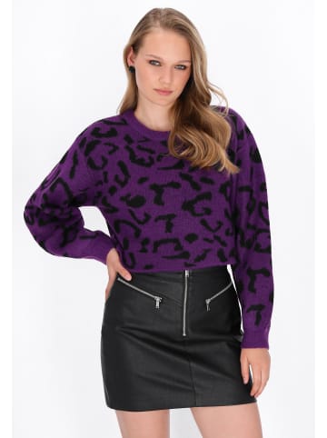 myMo ROCKS Women Sweater in purple black