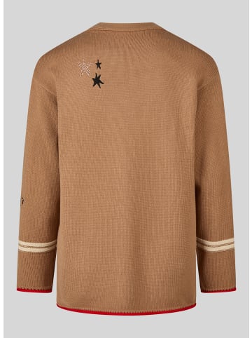 Rabe Strickjacke in Braun