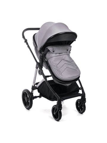 BeBelissimo 3 in 1 Kinderwagen Set Kombikinderwagen - CAVO in Grau