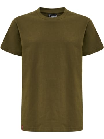 Hummel Hummel T-Shirt Hmlred Multisport Kinder Atmungsaktiv in DARK OLIVE