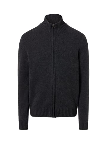 Nils Sundström Strickjacke in anthrazit - 0001