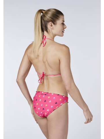 Polo Sylt Bikini mit Allover-Muster in Pink