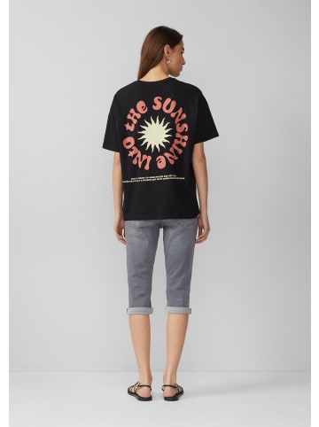 QS T-Shirt in 99D0_schwarz