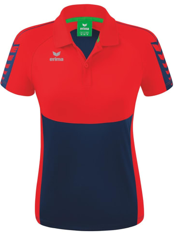 erima Polo "Six Wings Poloshirt" in Blau