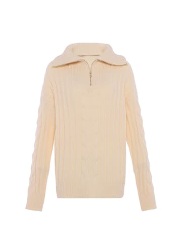 aleva Damen Sweater in WOLLWEISS