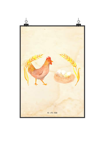 Mr. & Mrs. Panda Bild Huhn Stolz ohne Spruch in Vintage