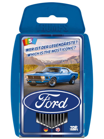 Winning Moves Top Trumps - Ford (deutsch/englisch) Kartenspiel in bunt