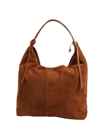 Florence Florence Schultertasche Leder mittelbraun, cuoio ca. 43cm