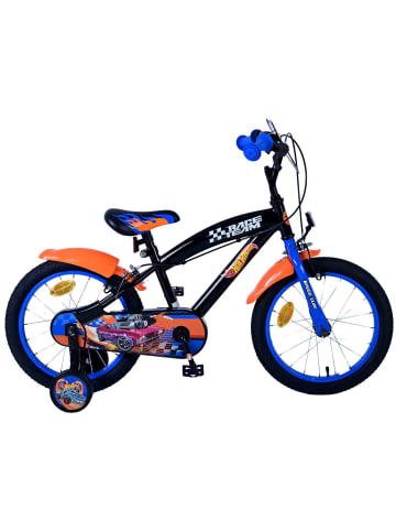 Volare Kinderfahrrad Hot Wheels   16 Zoll, ohne Rücktrittbremse in schwarz