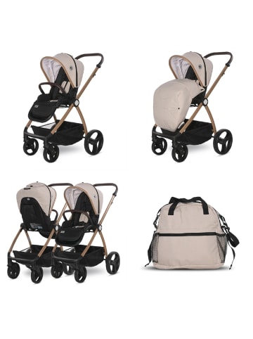 Lorelli Kombikinderwagen Infinity 3in1 in natur