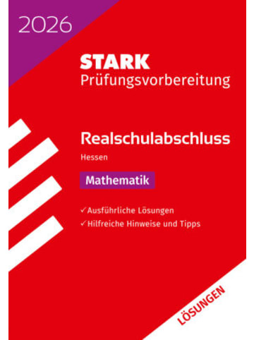 Stark Buch - STARK Lösungen zu Mathematik - Realschulabschluss 2026 Hessen - Pr&