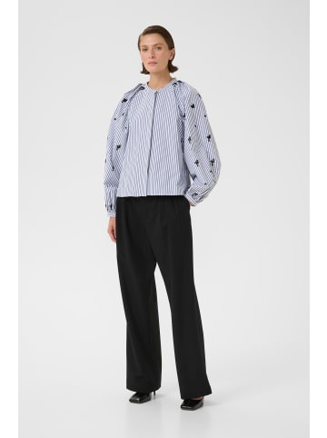 Karen By Simonsen Langarm-Bluse KBEgoni Feminine in Ombre Blue stripe