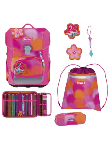 Scout Neo DIN - Schulranzen Set 4tlg. (Pony Love) in Florida Sunset