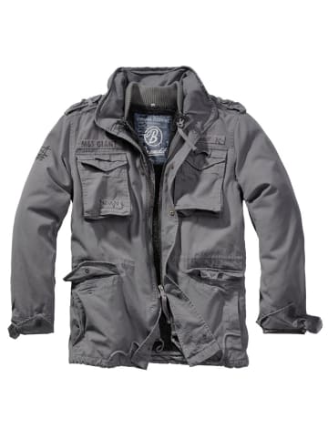 Brandit Jacke in Grau