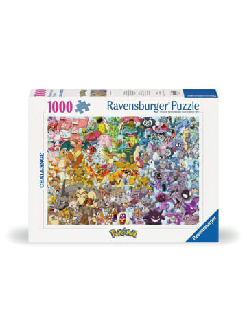 Ravensburger Puzzle 1.000 Teile Challenge Pokémon Ab 14 Jahre in bunt