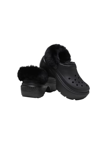 Crocs Stomp Lined Clog – Clogs zum Hineinschlüpfen Schwarz