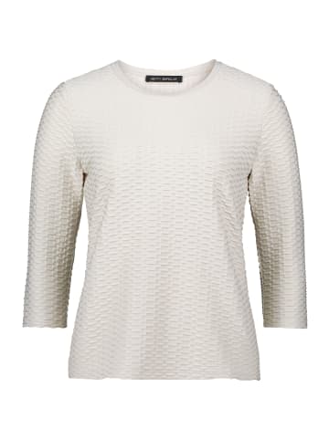Betty Barclay Basic Shirt mit Rundhalsausschnitt in beige