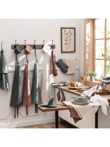 Douceur d’Intérieur Küchenhandschuh und Topflappen GOURMET N / in Beige, (B) 20 x (H) 2 x (L) 28 cm