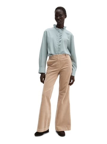 Marc O'Polo Rüschenbluse relaxed in Glacial Blue