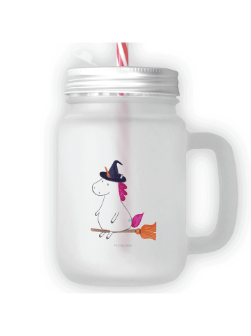 Mr. & Mrs. Panda Limonadenglas Einhorn Hexe ohne Spruch in Transparent