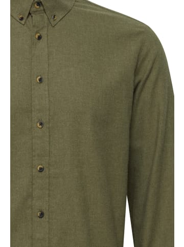 BLEND Weiches Freizeithemd Denim Knopf Shirt Einfarbig BH Bugley in Grün