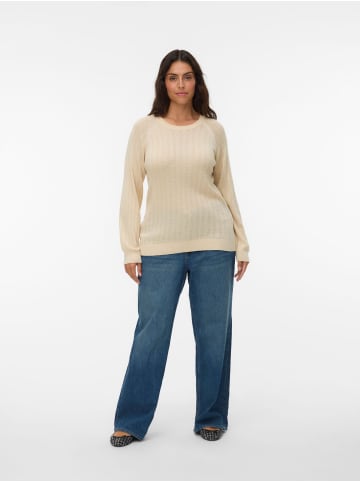 Vero Moda Strickpullover in Birch