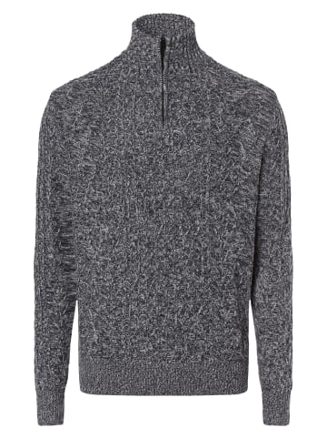 Nils Sundström Pullover in grau marine