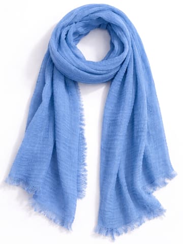 collezione alessandro Schal " Soft-i " in blau