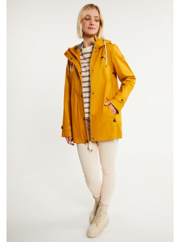 Schmuddelwedda Damen Regenjacke in Curry