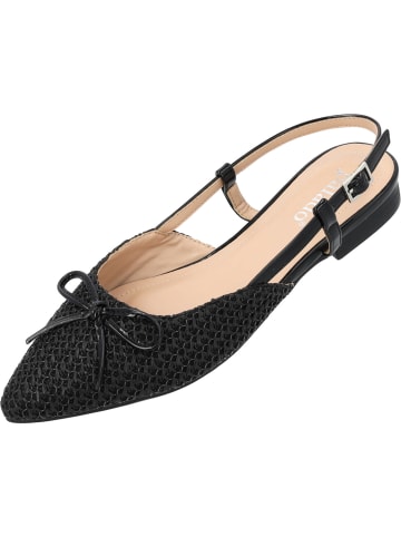 palado Sling-Ballerinas in BLACK