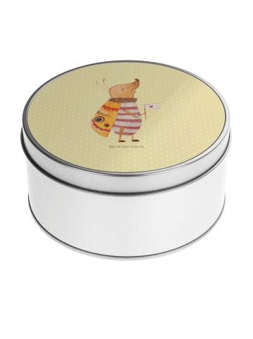 Mr. & Mrs. Panda Erinnerungsbox Nachtfalter Fähnchen ohne Spruch in Gelb Pastell