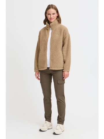 Oxmo Fleecejacke OXTOVINE in Natur