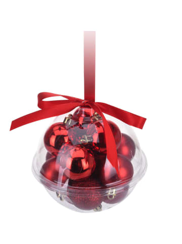 Home&Styling Collection Weihnachtskugeln in rot