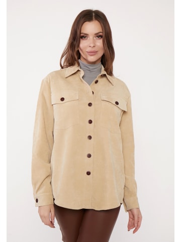 Awesome Apparel Hemd in Beige