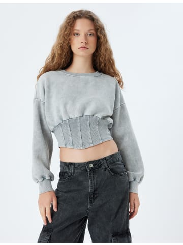 KOTON Sweatshirt in Grau