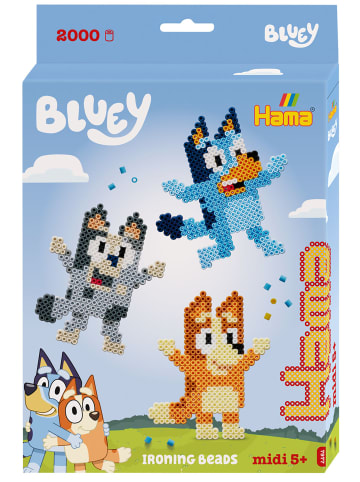 Hama Geschenkpackung Bluey 2000 Midi-Bügelperlen - ab 5 Jahren