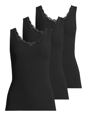 Nina von C. Unterhemd / Top Body & Soul in Schwarz