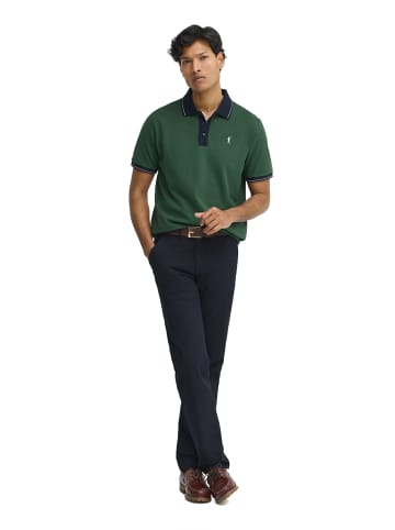 Polo Club Poloshirt RIGBY GO POLO YALE in Flaschengrün