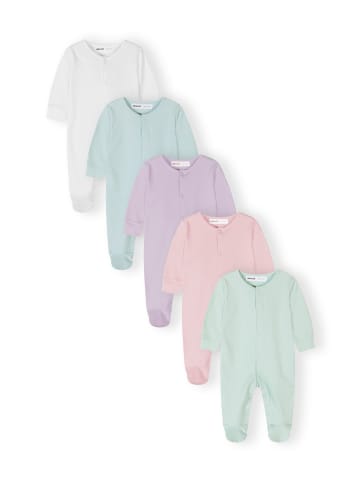 Minoti 5-er Pack Strampler 28BABYPACK4 in mint