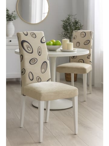 möbel-direkt Esszimmerstuhl (2Stück) Charlotte in beige